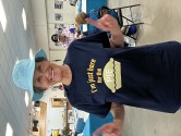 Rebecca at state fair pie contest