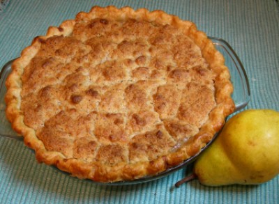 Pear and Almond Pie